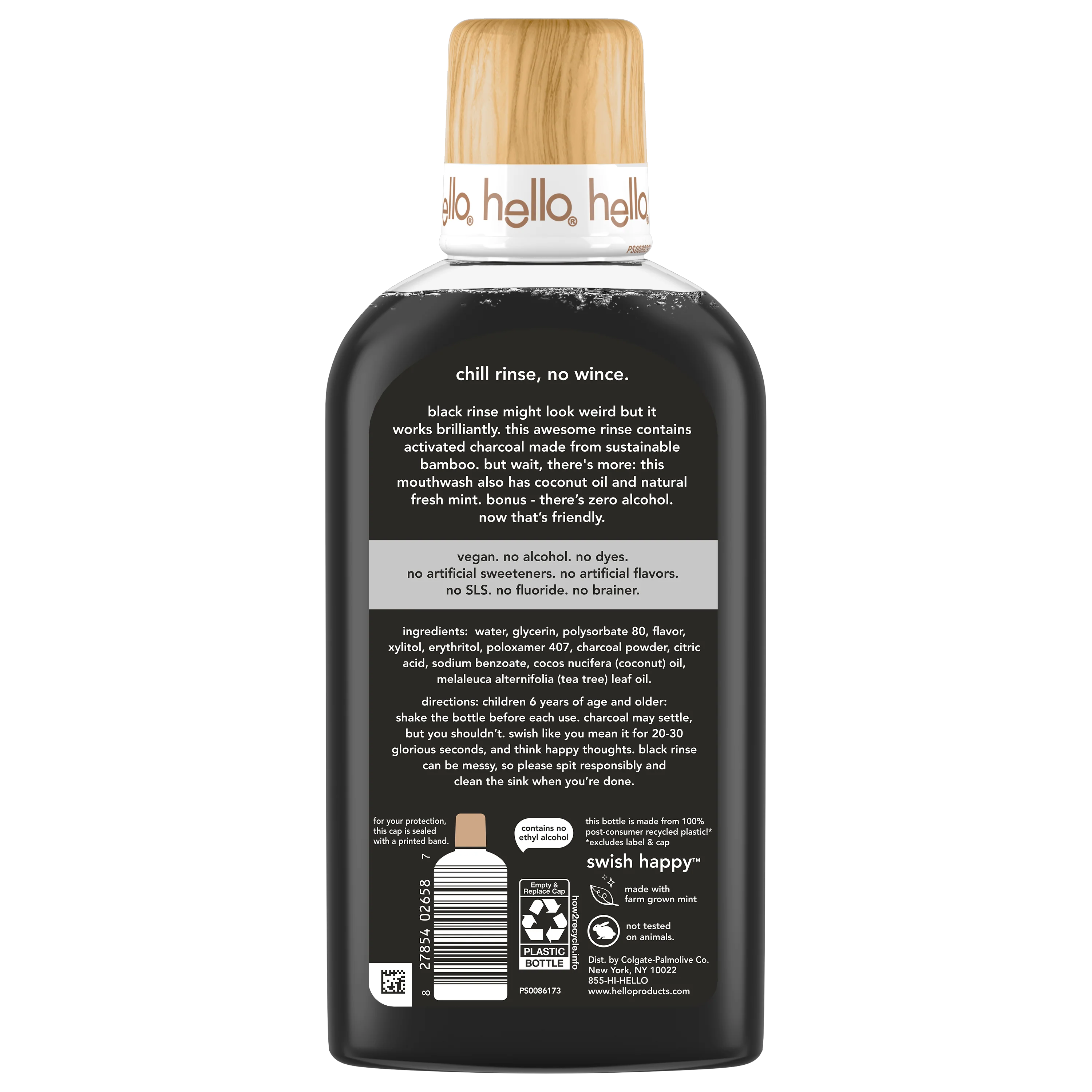 hello chill mint with activated charcoal mouthwash - Image 7