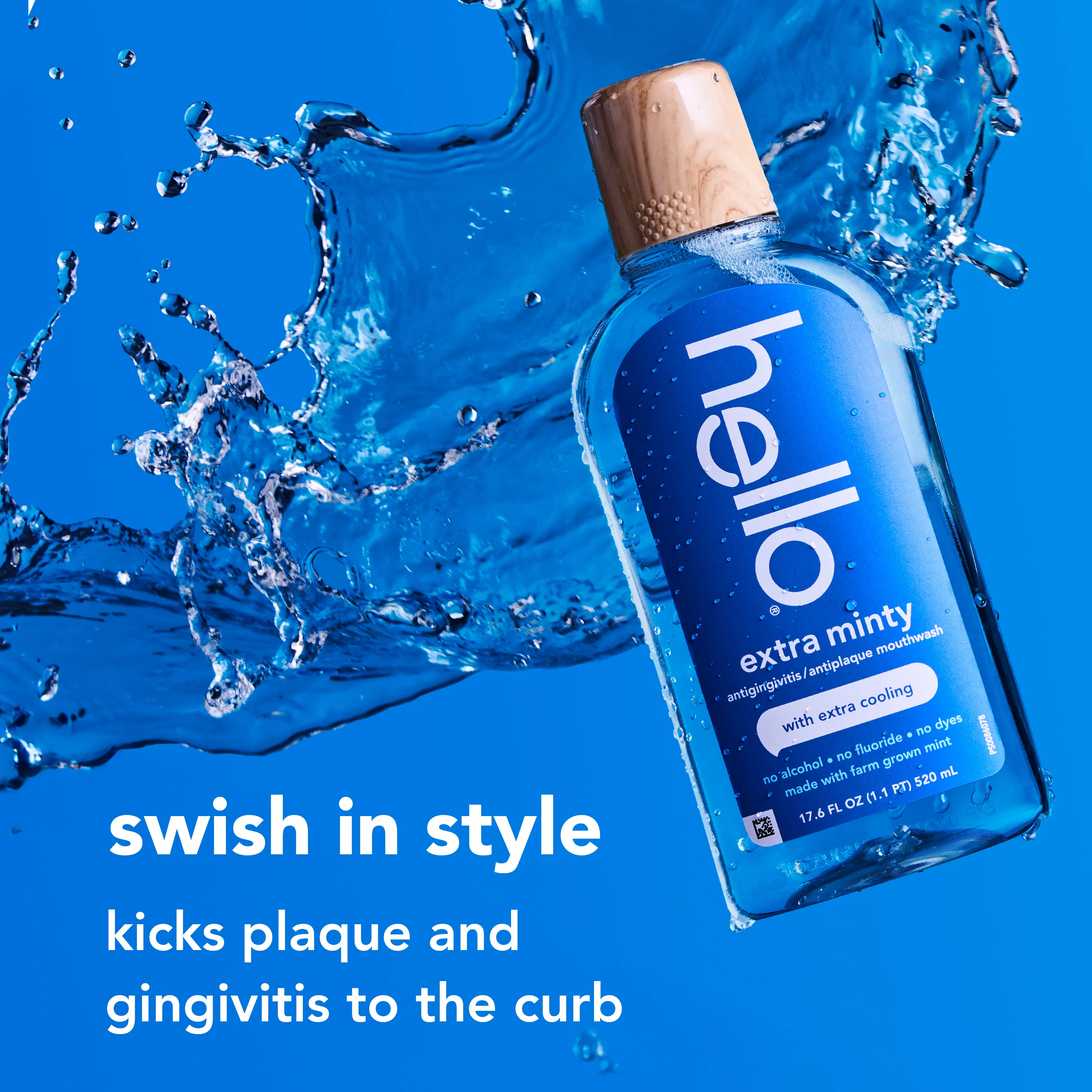 hello extra minty alcohol free mouthwash - Image 5