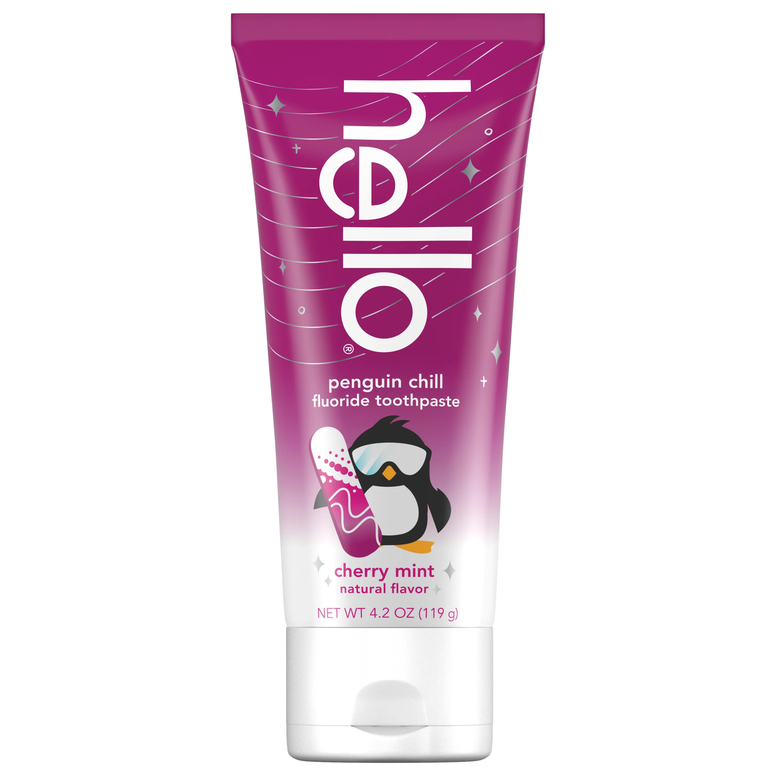 hello kids cherry mint penguin chill fluoride toothpaste