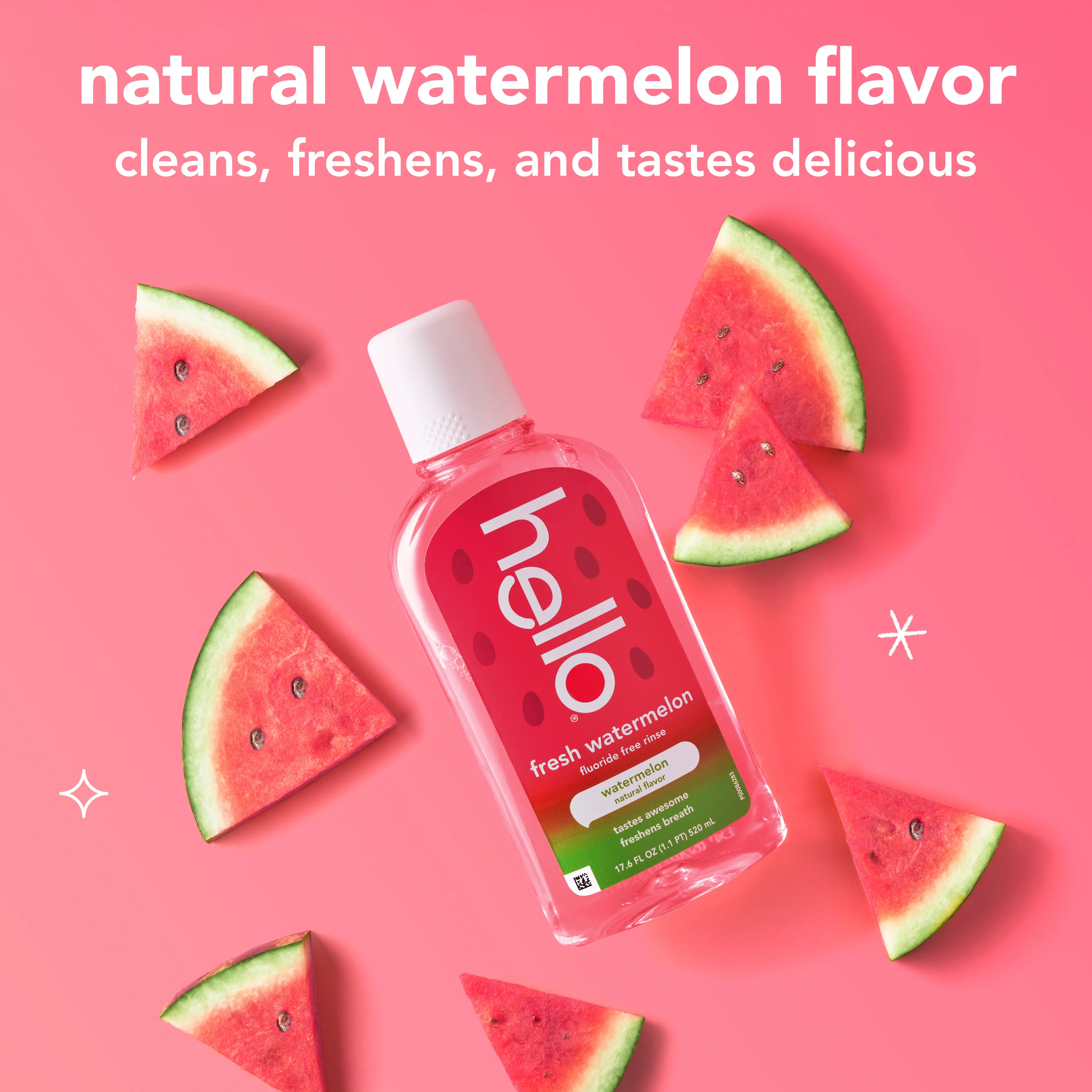 hello kids watermelon fluoride free mouthwash - Image 3