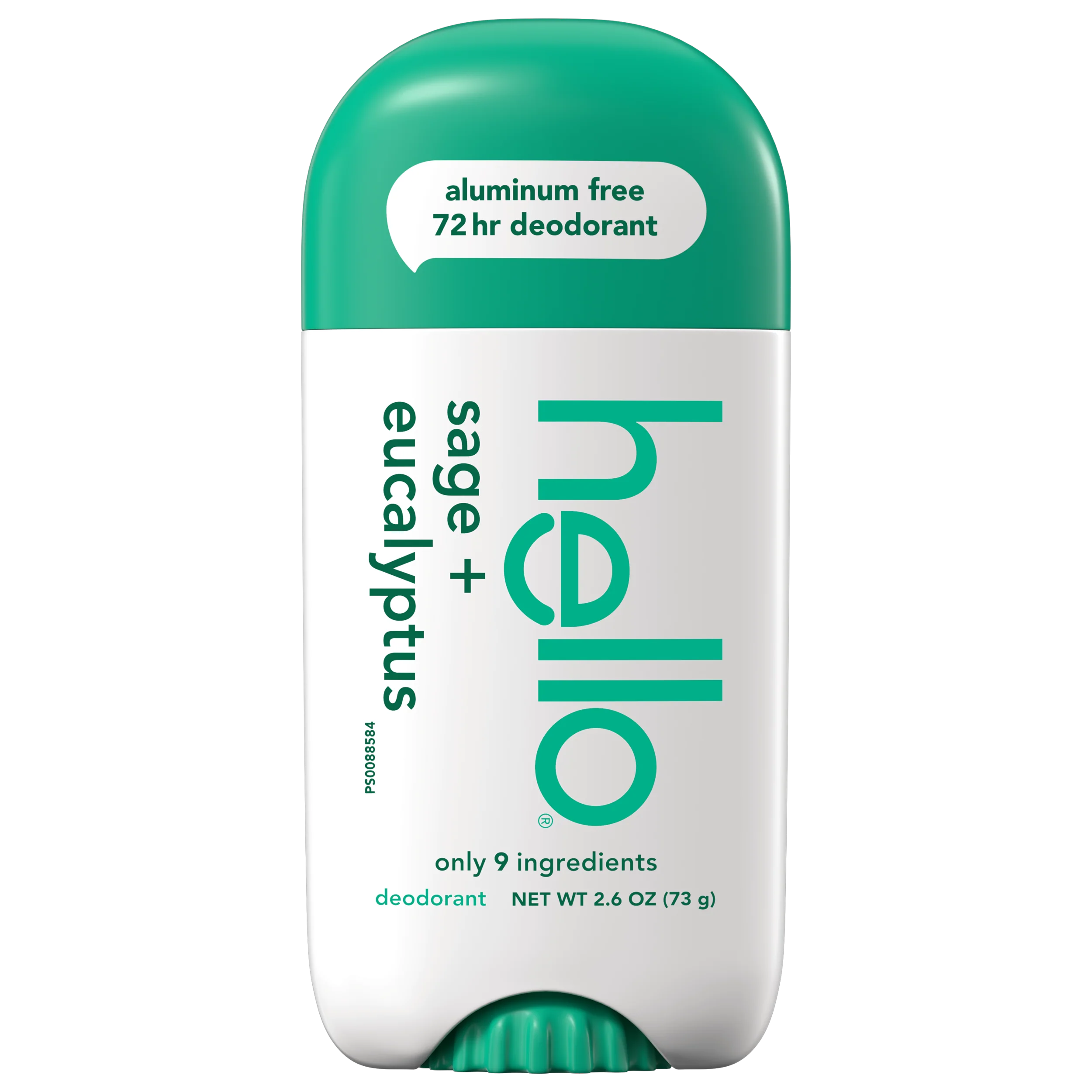 hello sage + eucalyptus aluminum free deodorant with shea butter