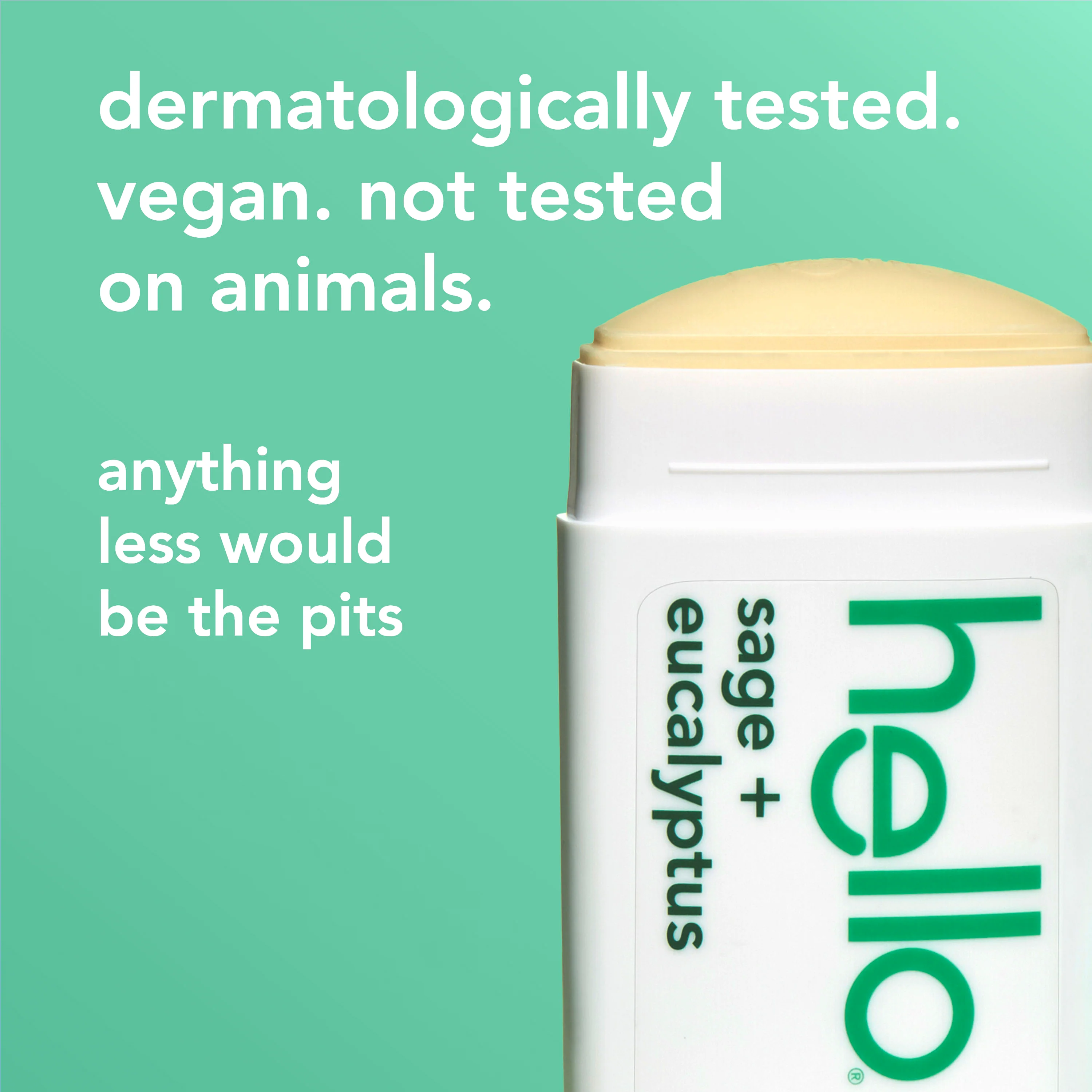 hello sage + eucalyptus aluminum free deodorant with shea butter - Image 5