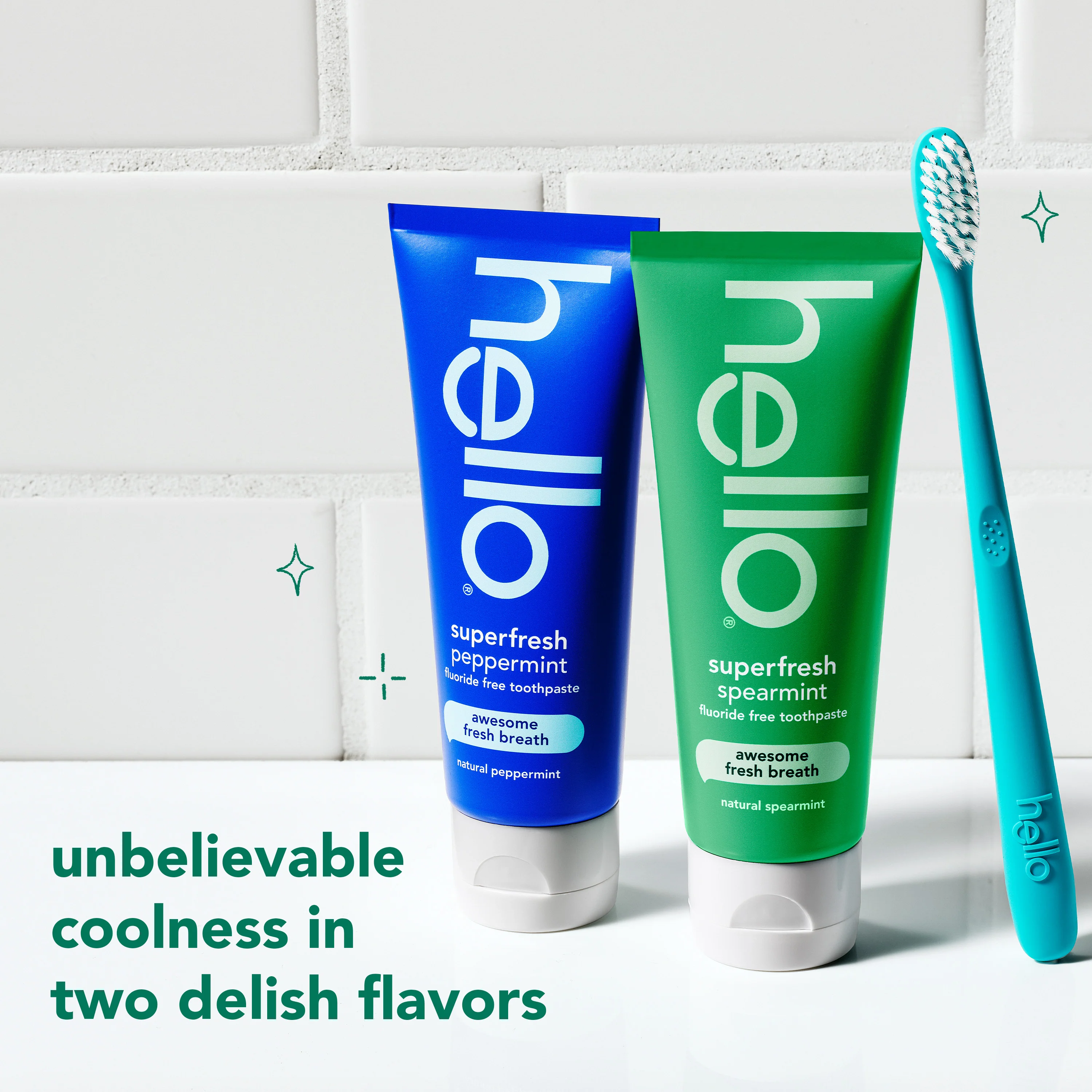 hello superfresh spearmint fluoride free toothpaste - Image 6