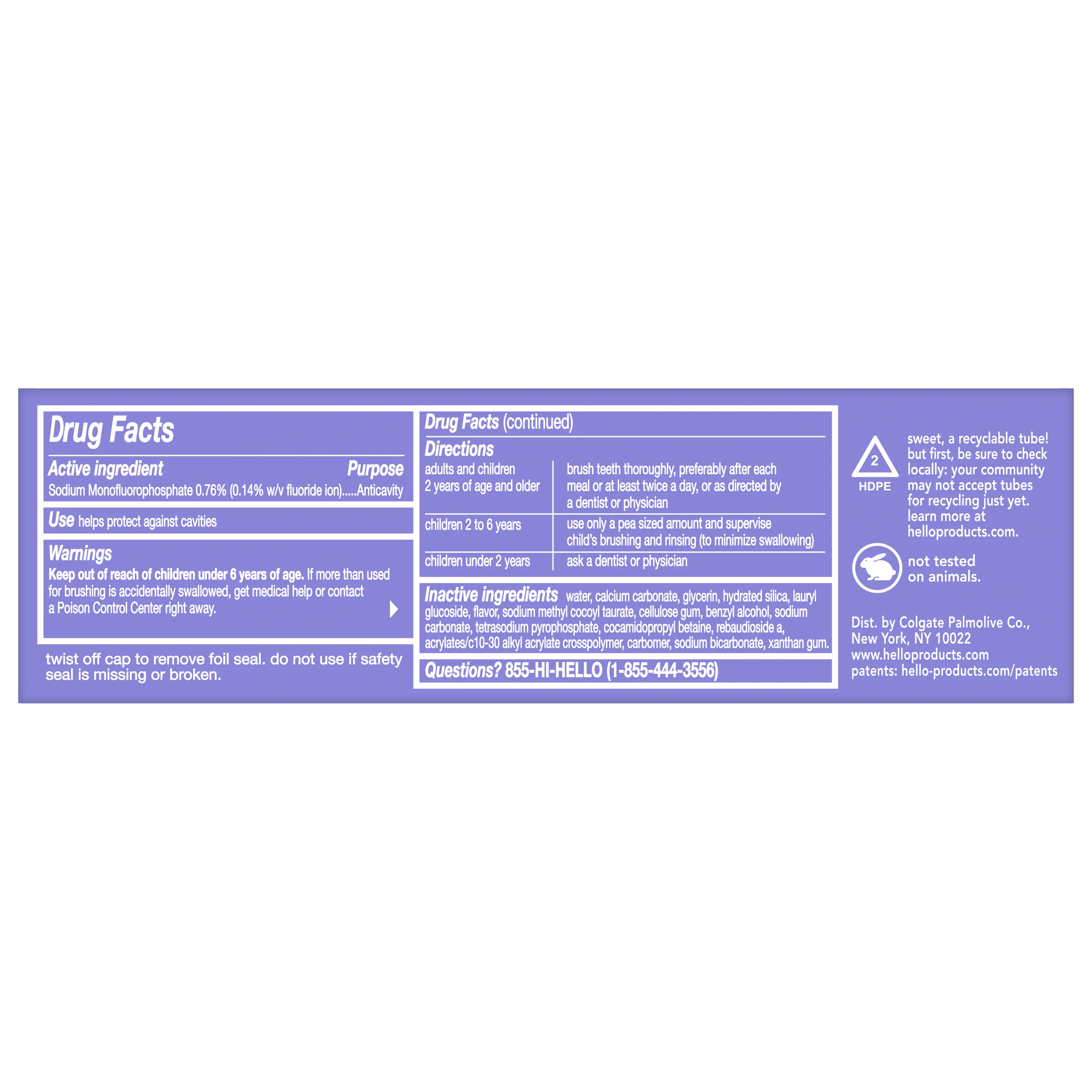 hello whipped mellow mint dream fluoride toothpaste - Image 10