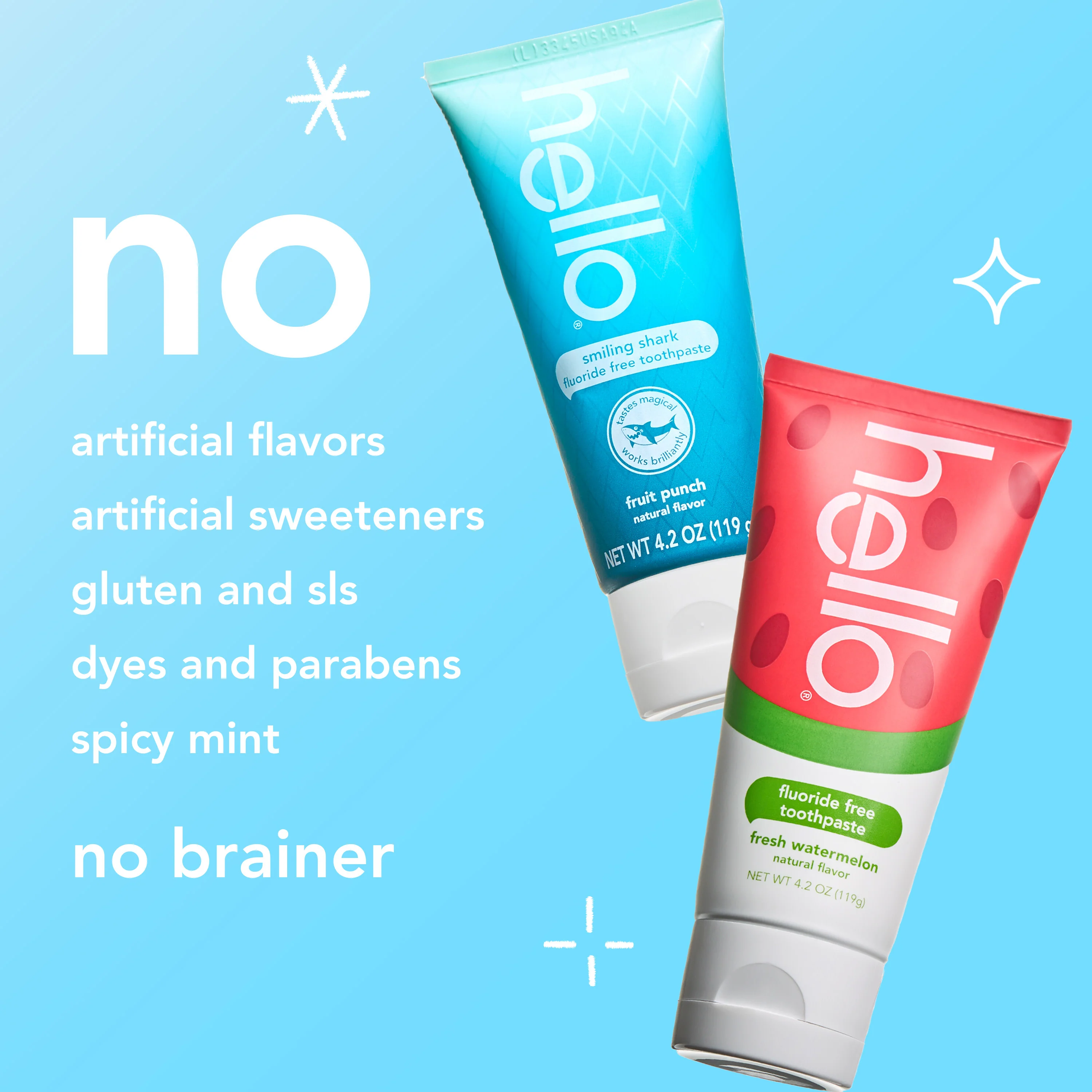 hello kids fluoride-free toothpaste bundle - Image 6