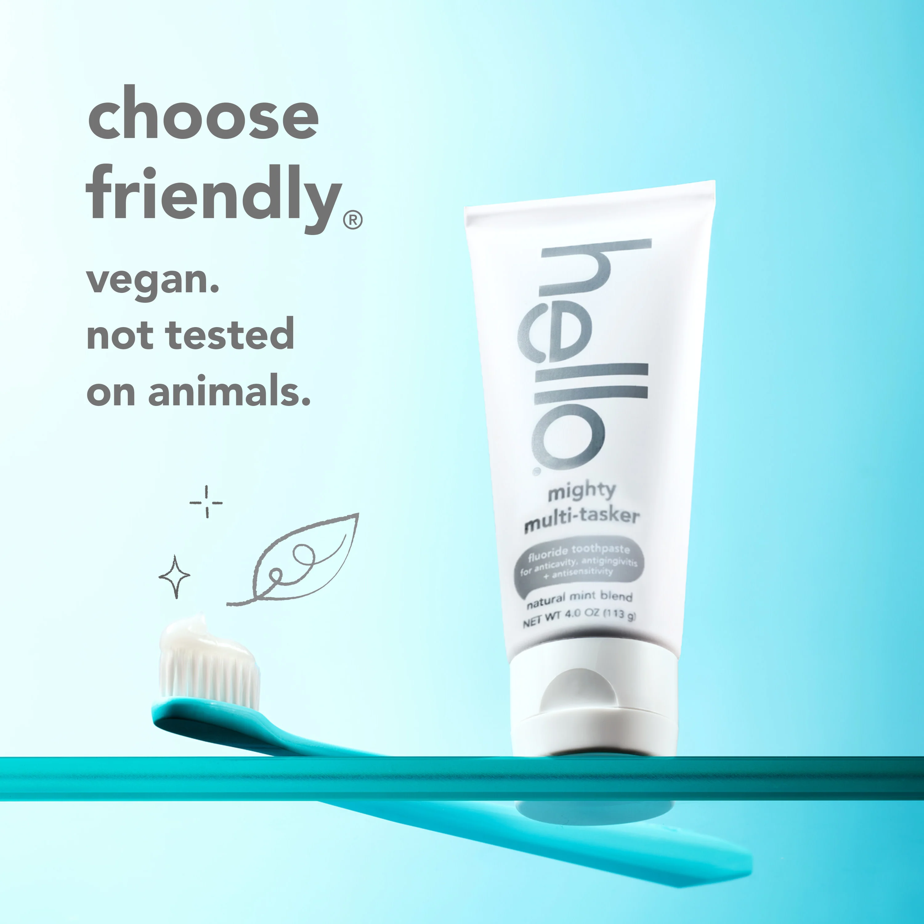 hello mighty multi-tasker fluoride toothpaste - Image 6