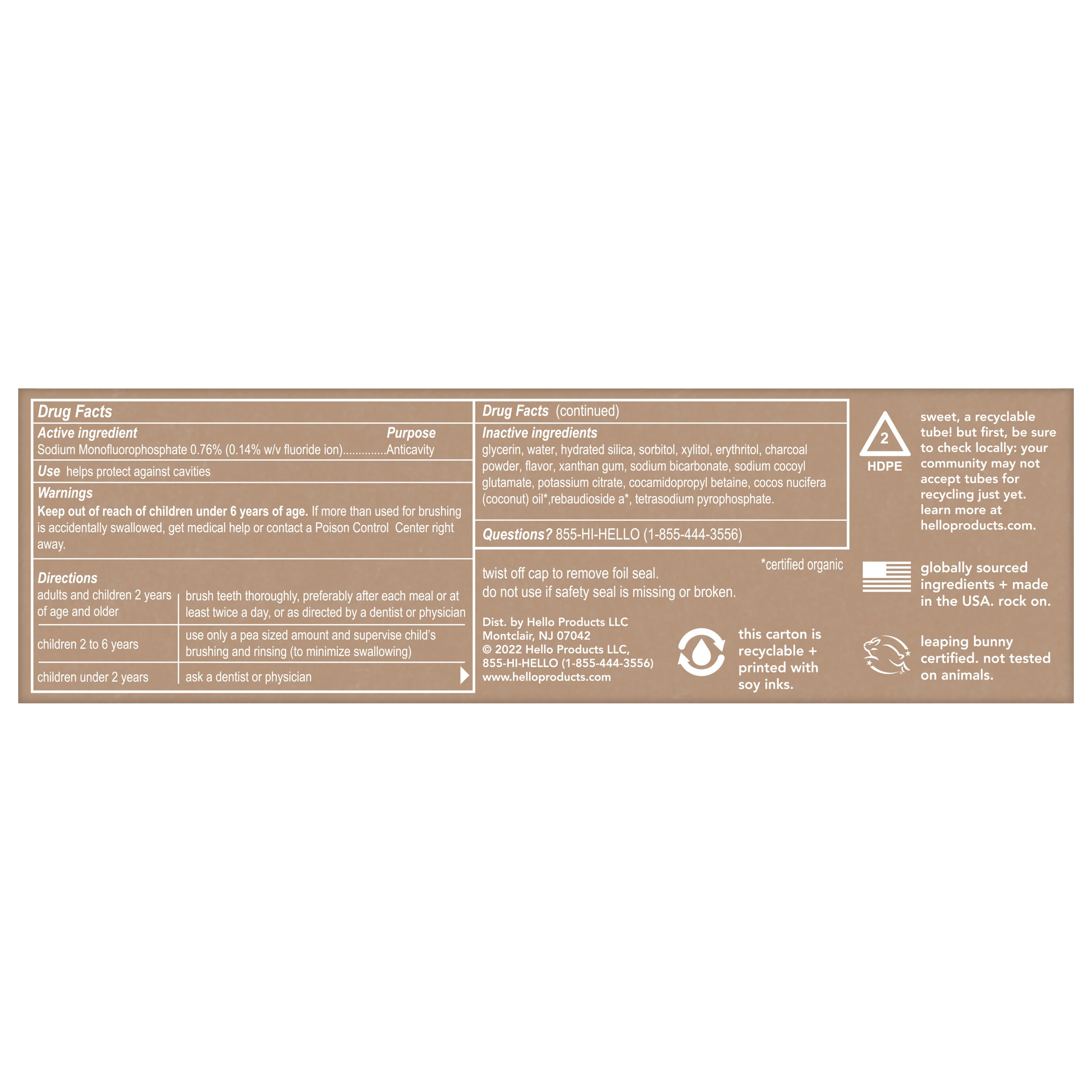 hello naturally whitening fluoride toothpaste - Image 8