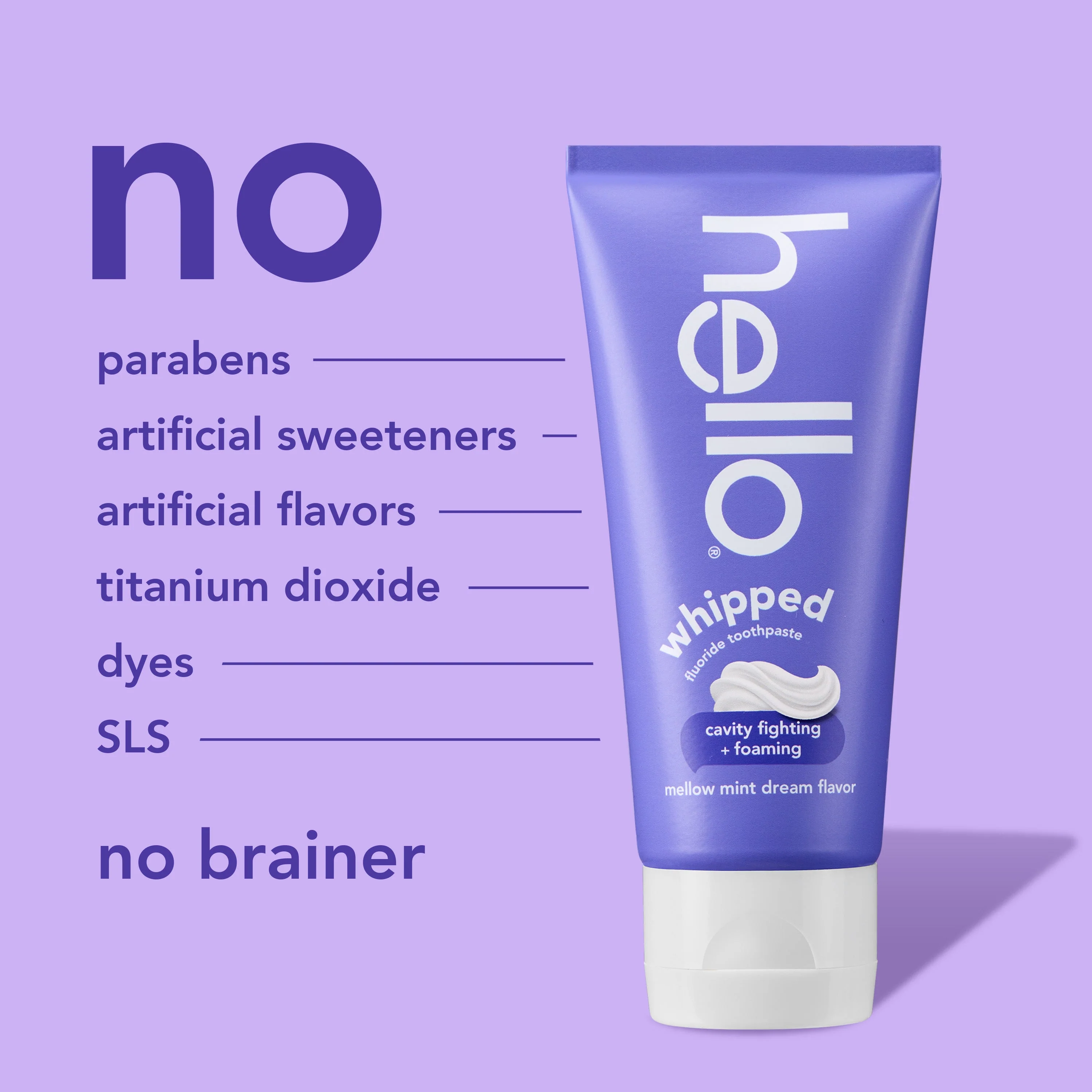 hello whipped mellow mint dream fluoride toothpaste - Image 9